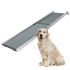 PetSafe Happy Ride collapsed ramp for compact storage in a car