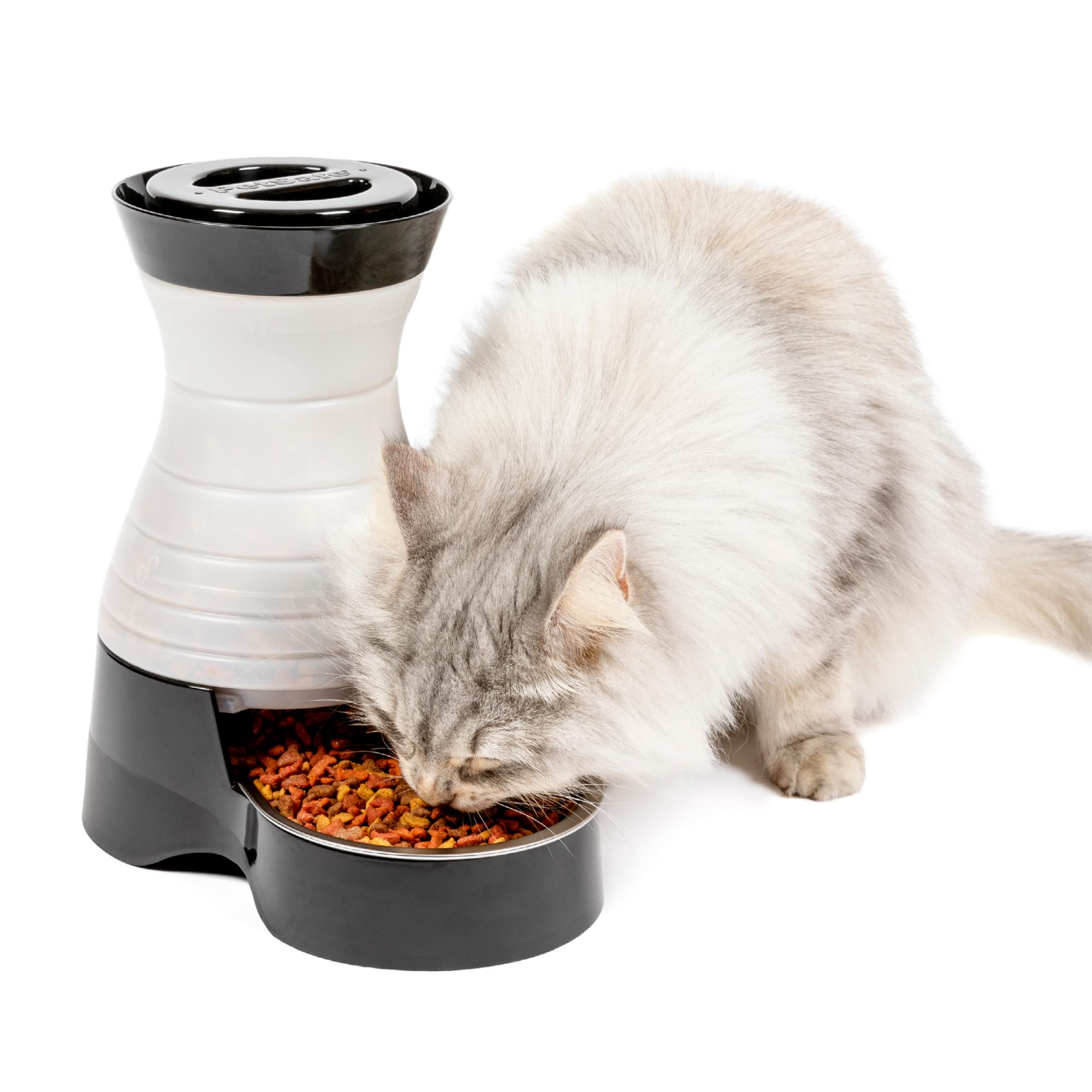 PetSafe Healthy Pet Food Station small 2 lb hopper for automatic feeding.