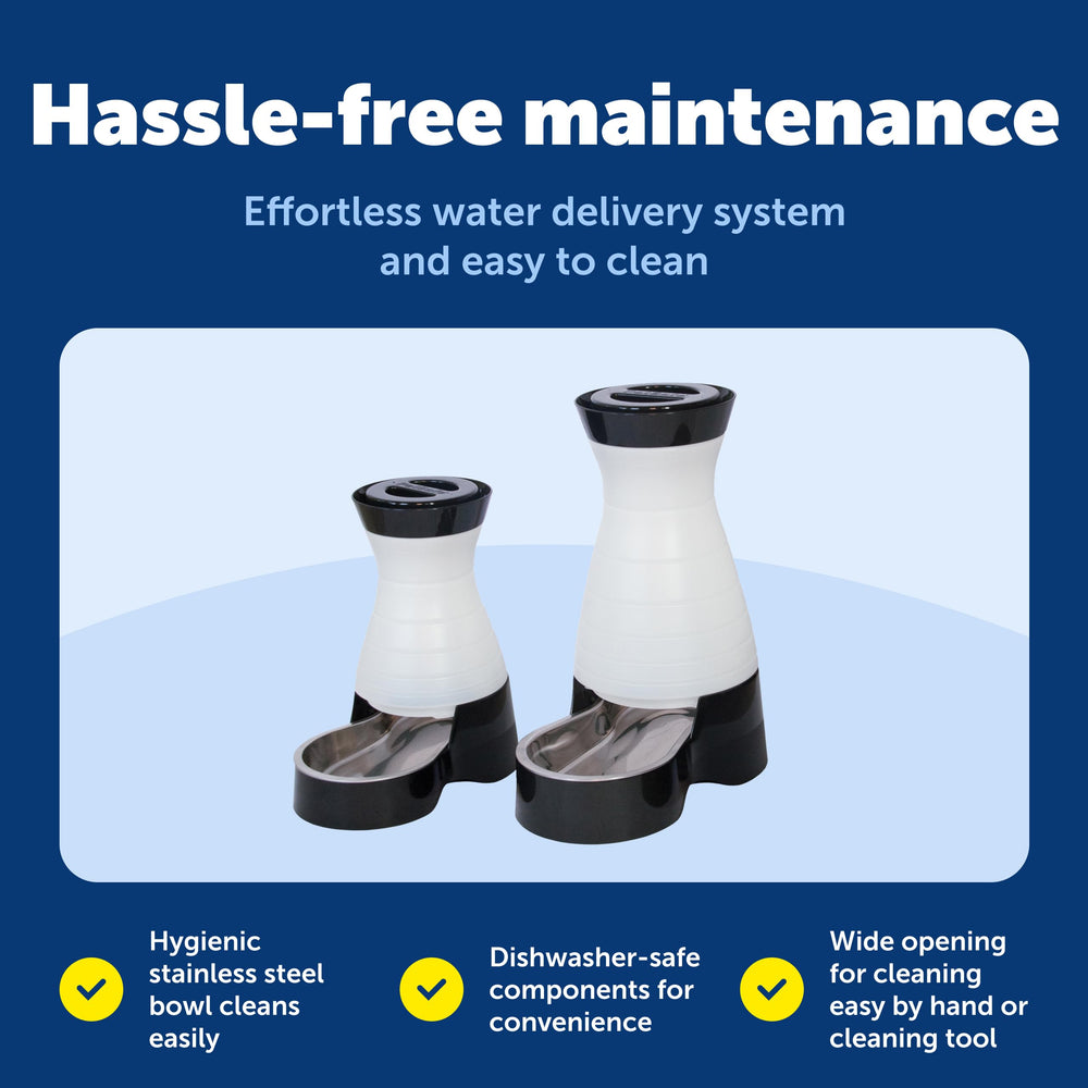 Disassembly for cleaning feature shown on PetSafe water station
