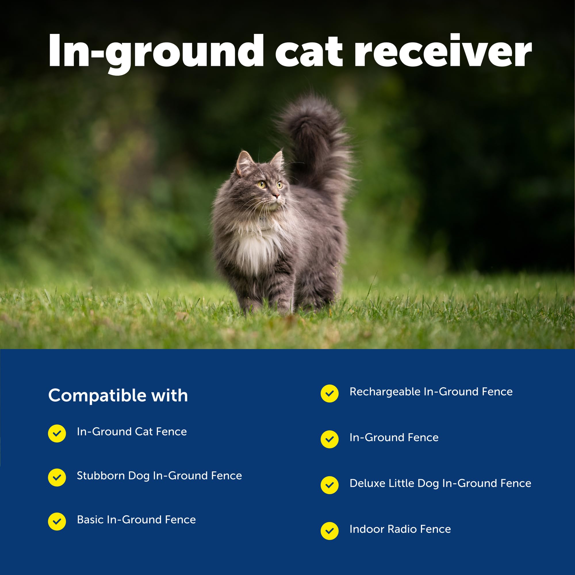 PetSafe receiver has a battery indicator to help you monitor power needs.