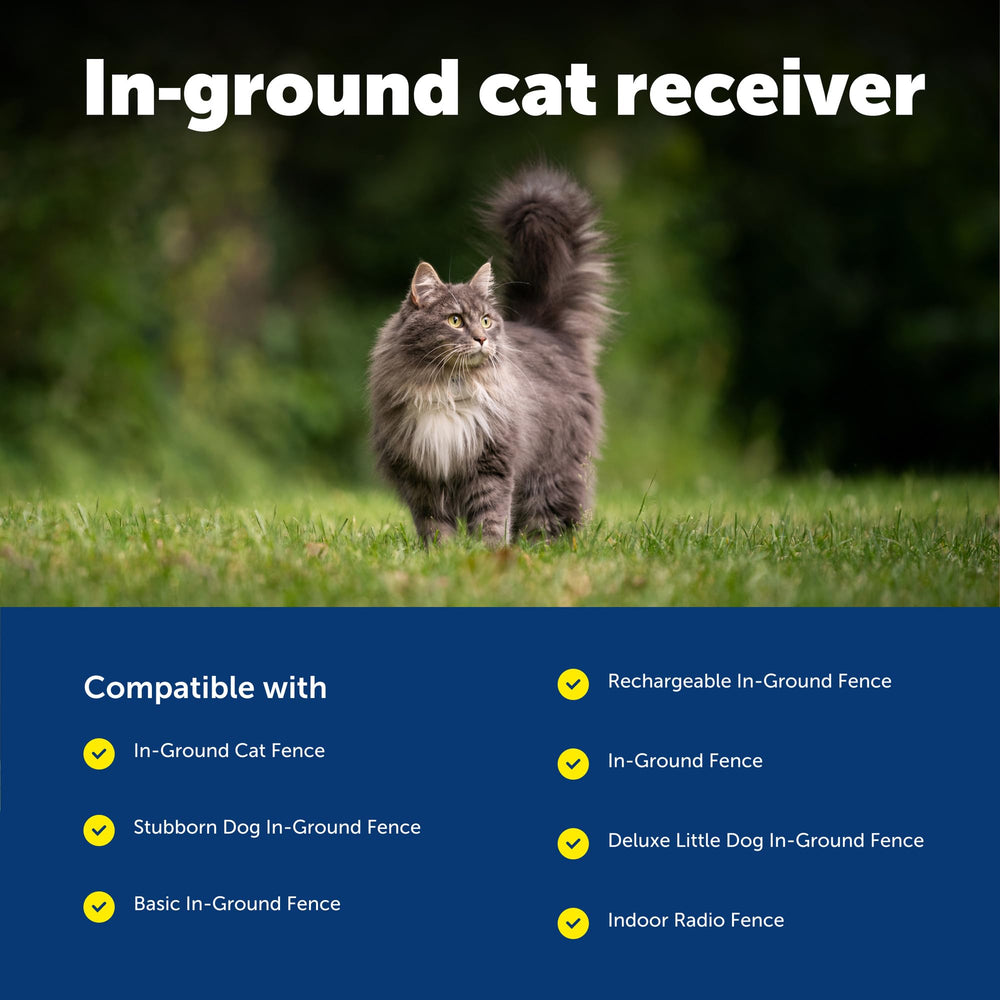 PetSafe receiver has a battery indicator to help you monitor power needs.