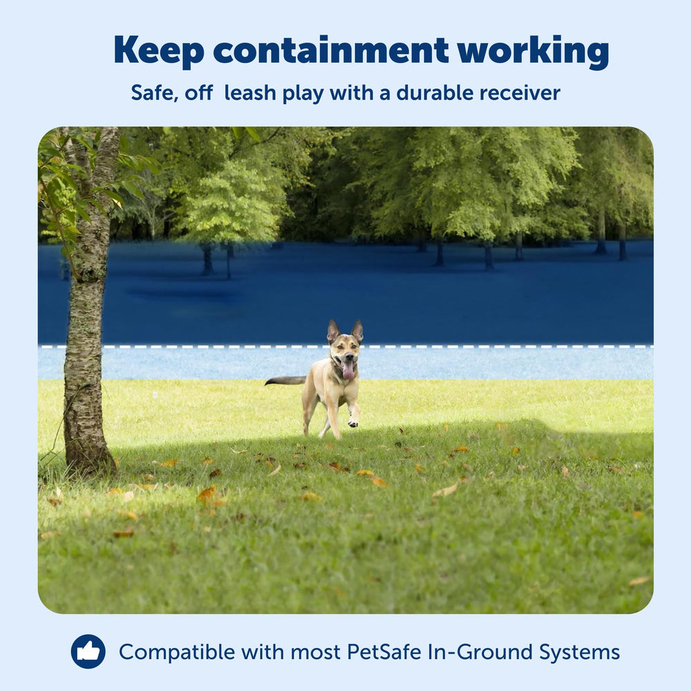 PetSafe in-ground fence system compatibility information for easy expansion.