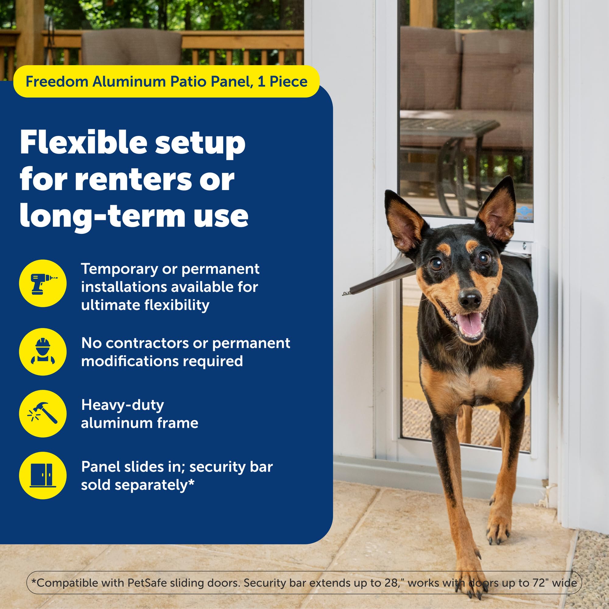 PetSafe latch-kit enabling door locking for security