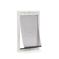 PetSafe NEVER RUST door frame ready to be painted to match your décor.