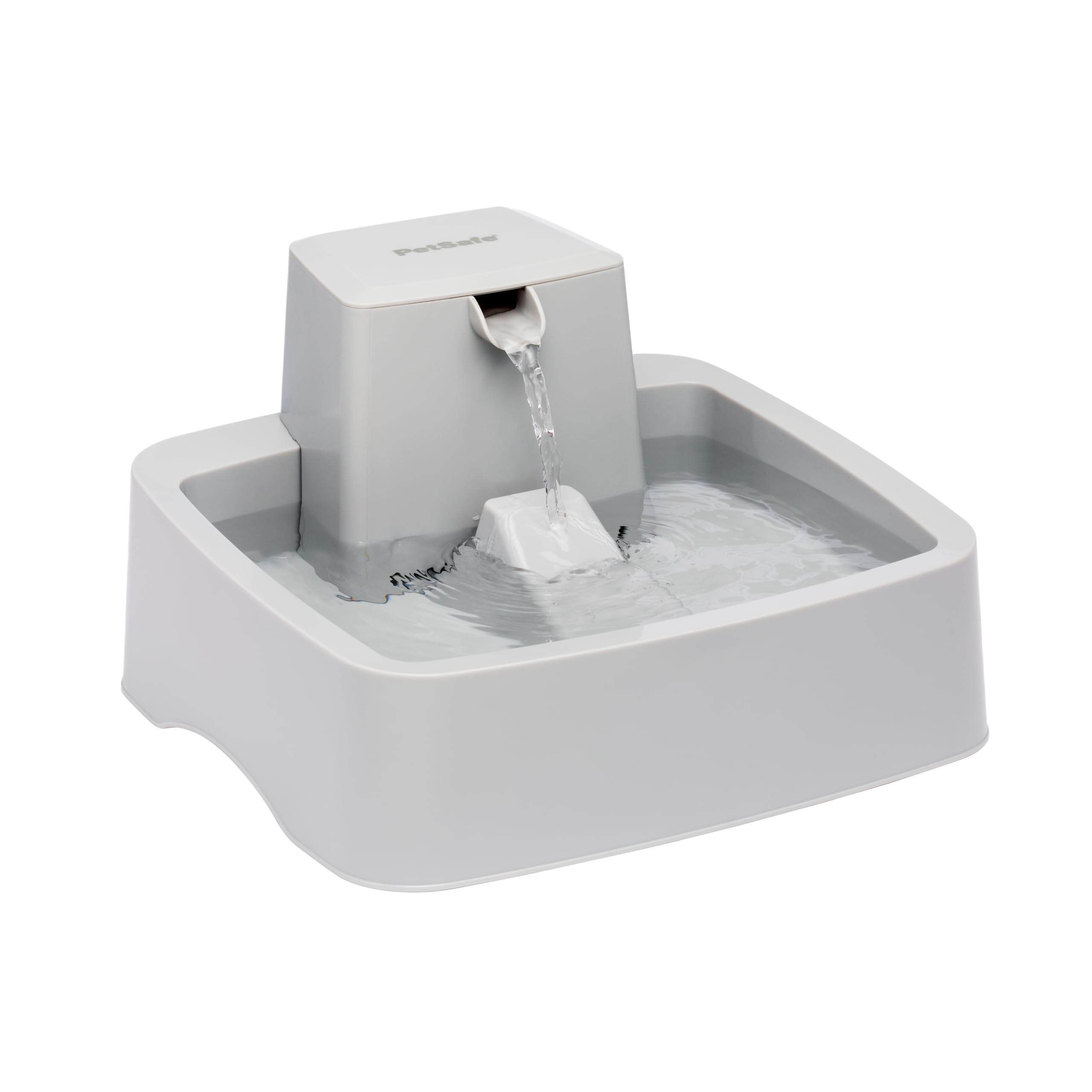 PetSafe Oasys 1 Gallon fountain with adjustable flow for easy hydration.