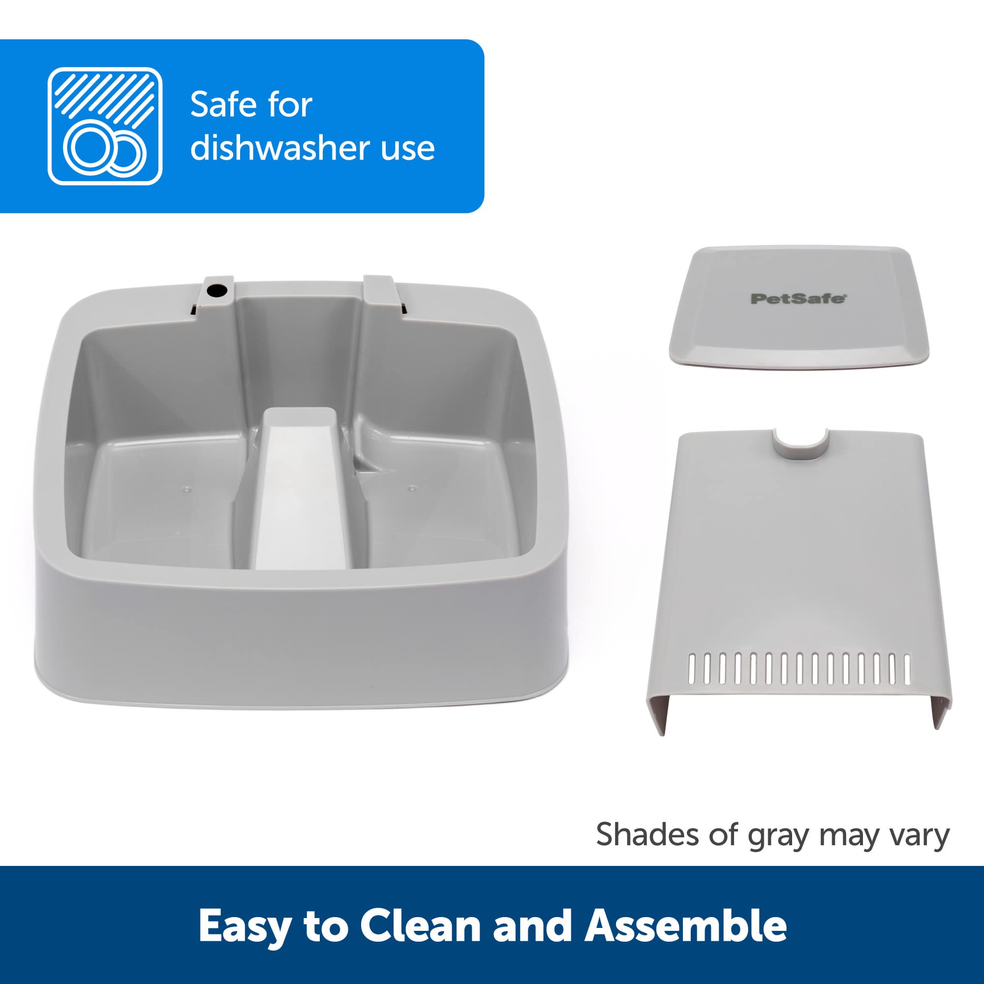 PetSafe Oasys whisker-friendly tray suits cats or small dogs