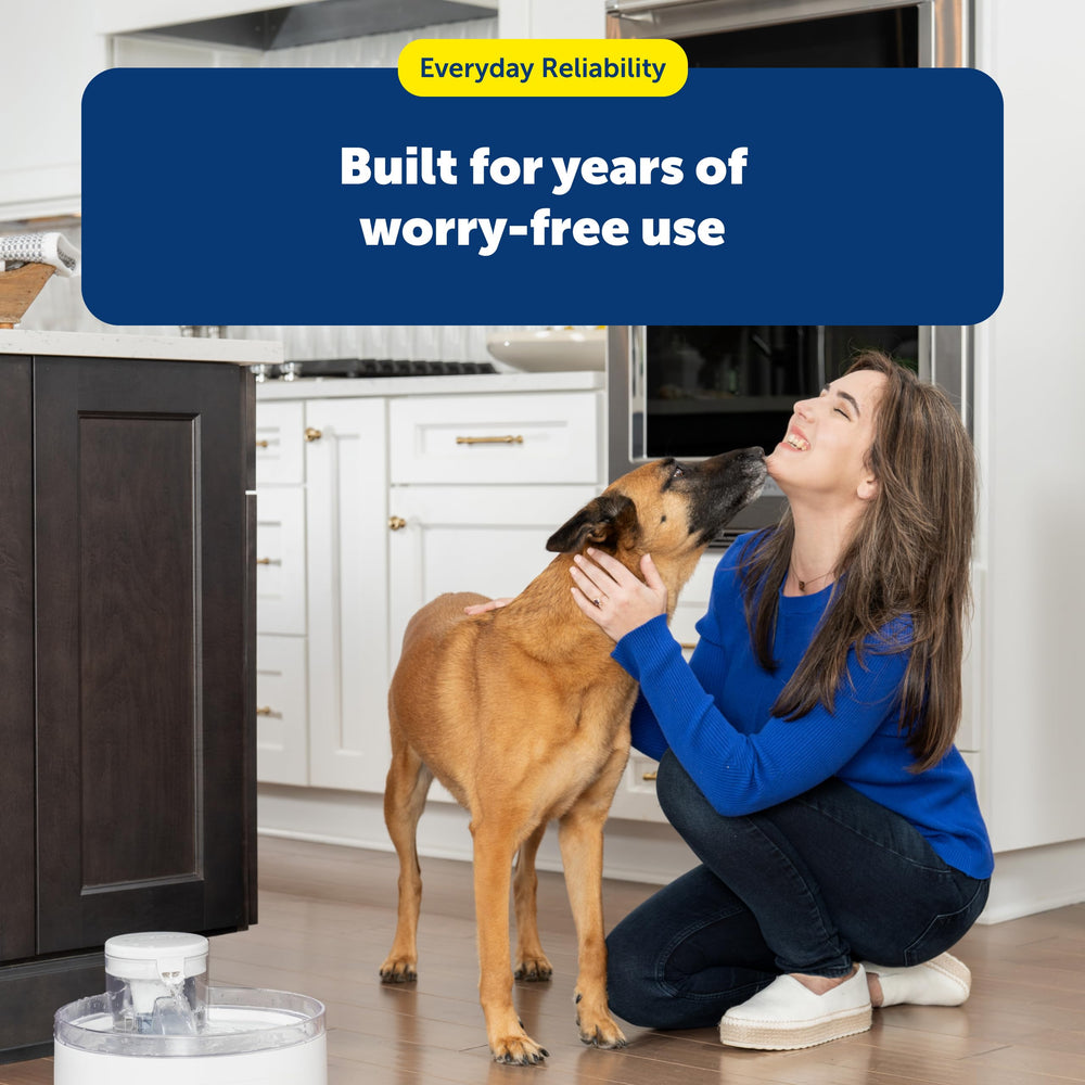 PetSafe Outlast Ion-X filter keeps water tasting fresh and reduces odors