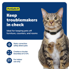 PetSafe Pawz Away barrier placement in living room for zones