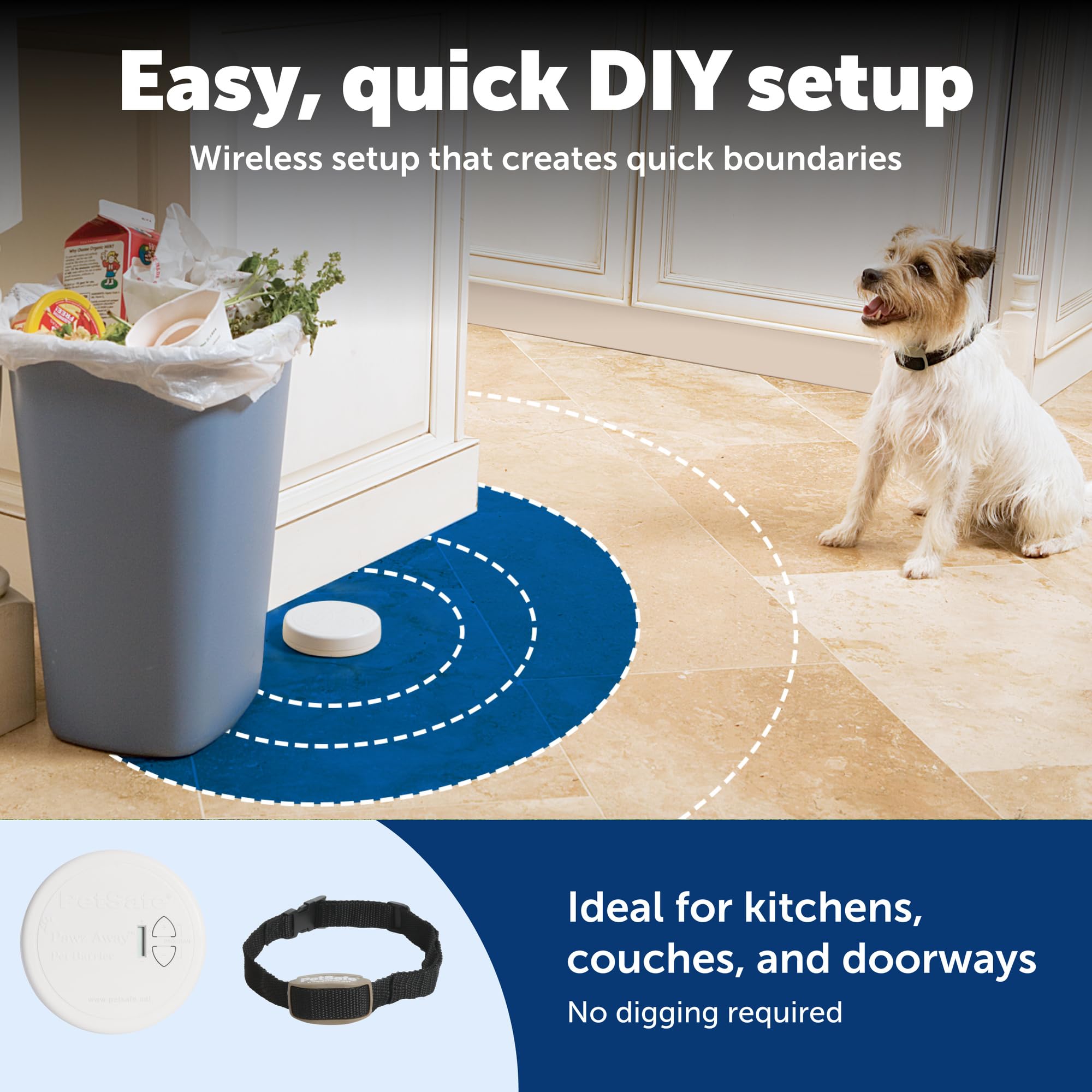 PetSafe Pawz Away multi-room setup idea for home