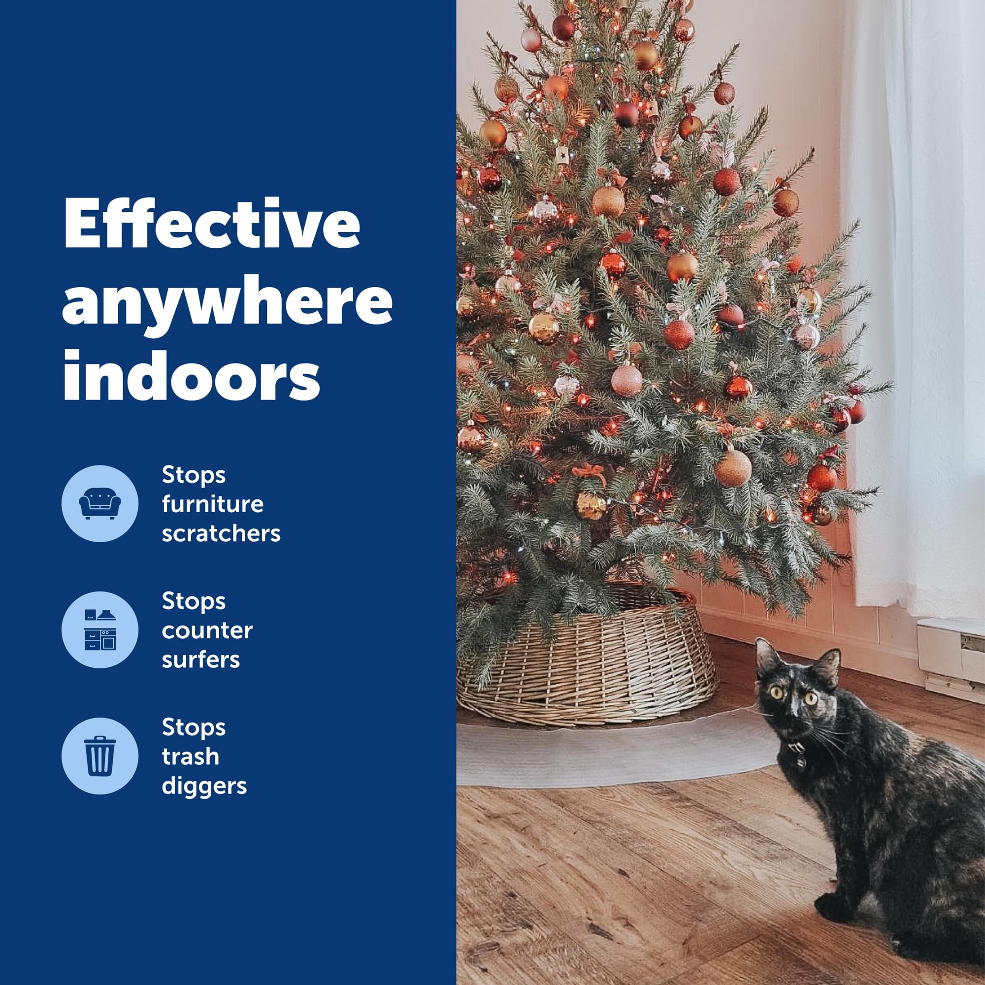 PetSafe ScatMat protecting furniture and designated areas