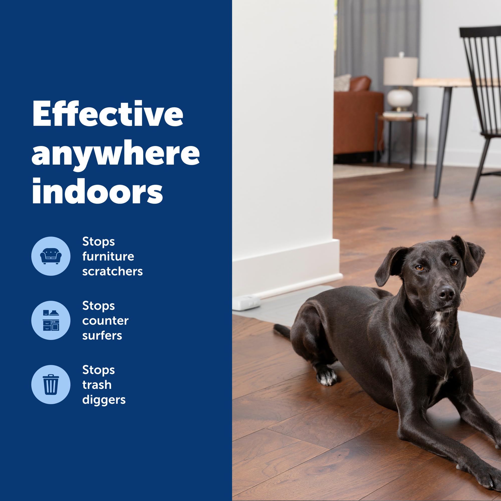 PetSafe ScatMat with attached controller for easy placement.