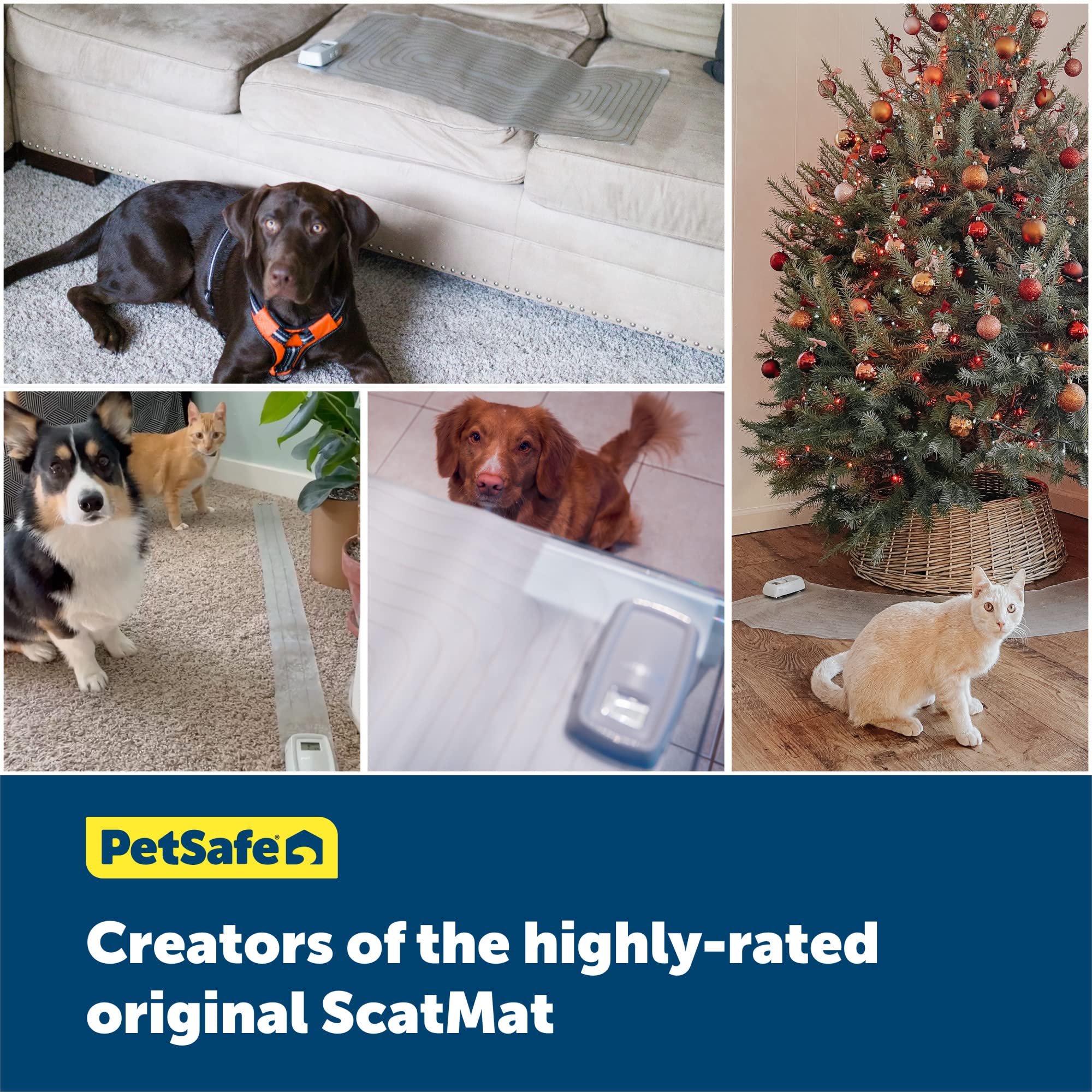 PetSafe ScatMat setup fits any room, offering portable training options.