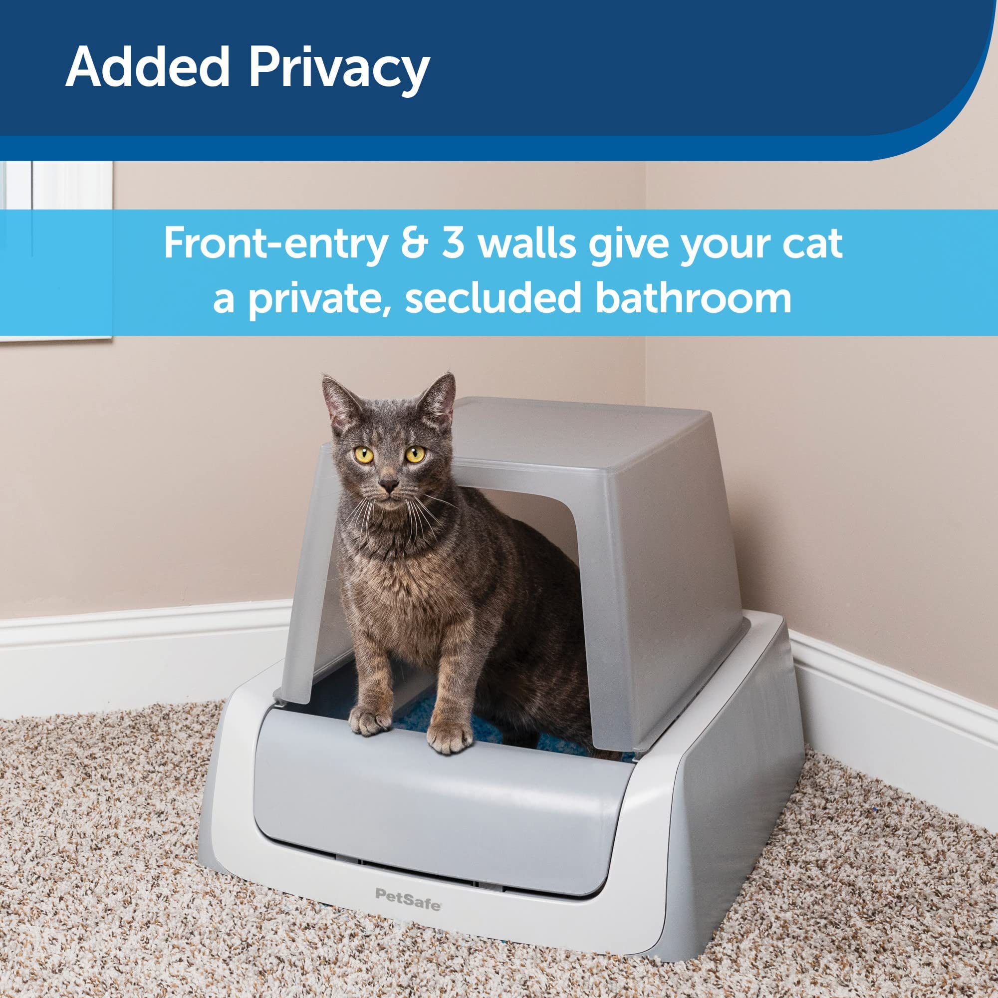 Compatibility with ScoopFree Crystal Pro Legacy and Smart self-cleaning boxes.
