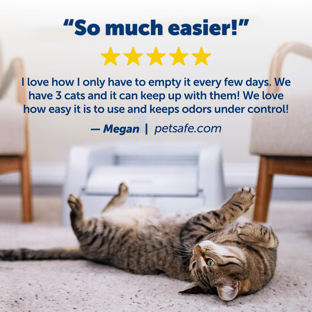 Petsafe ScoopFree health counter helps monitor your cat’s usage.