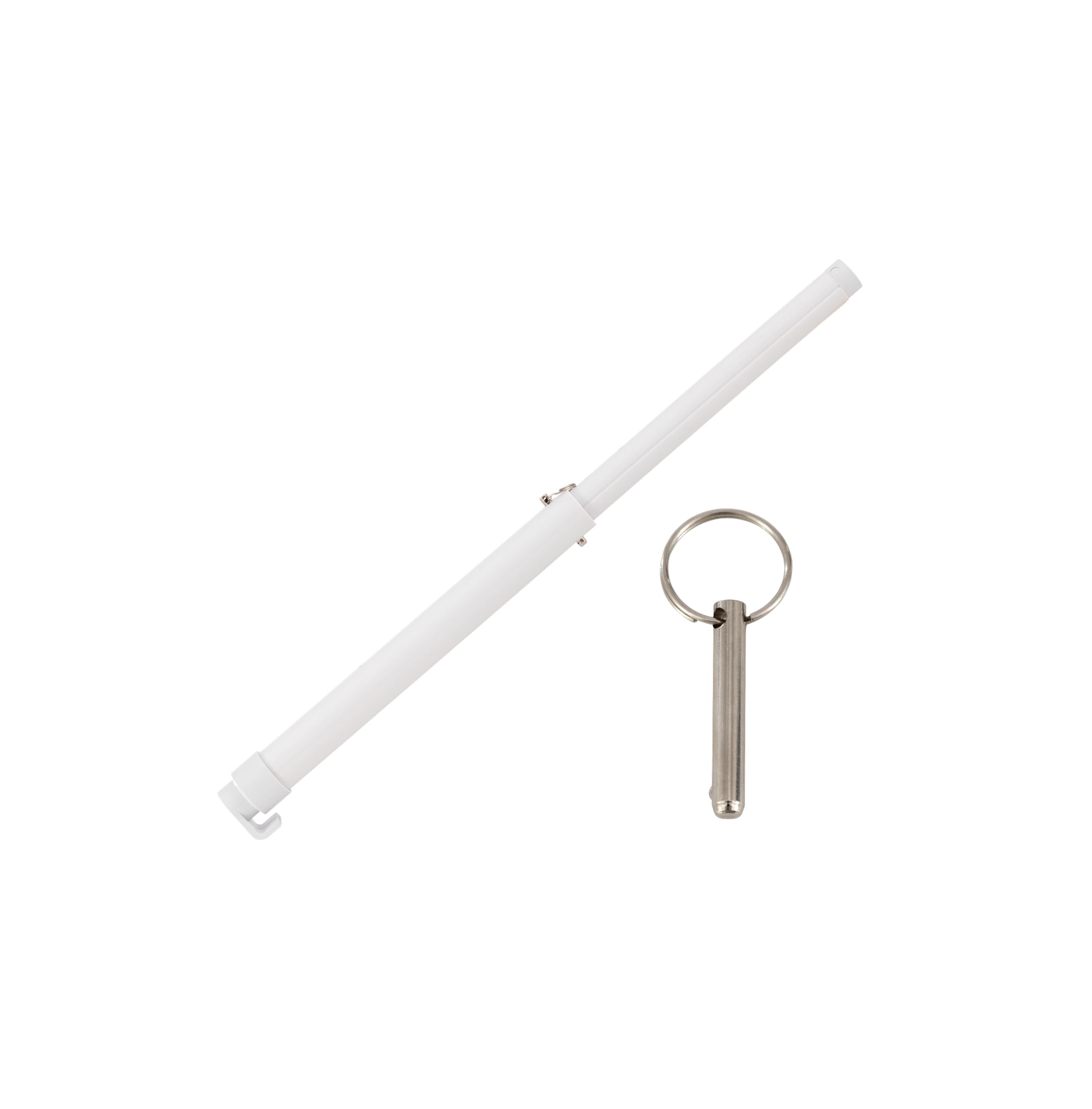 PetSafe sliding door security bar closeup showing sturdy grip for secure door closure.