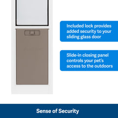 PetSafe magnetic flap enhances energy efficiency and keeps weather out
