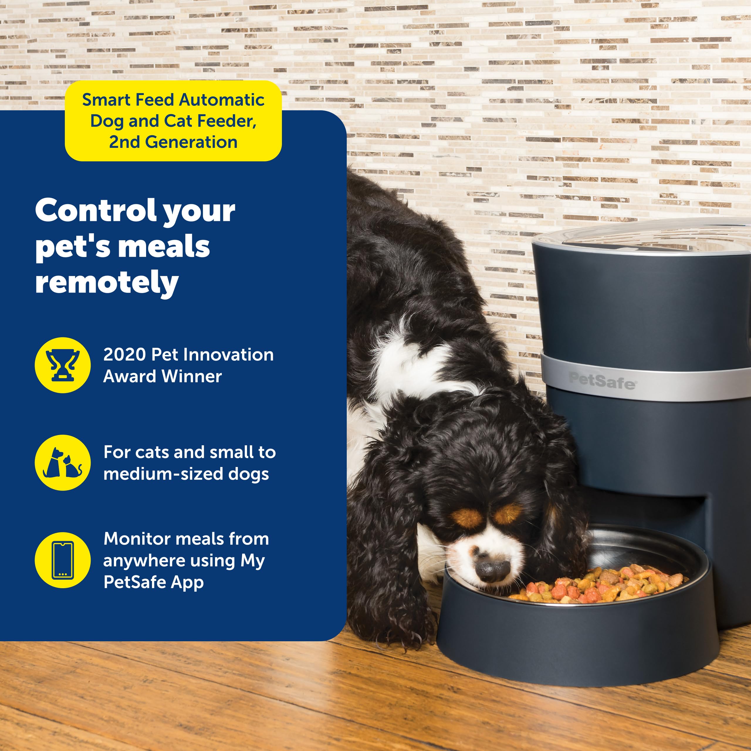 PetSafe Smart Feed with bowl and holder for stable feeding