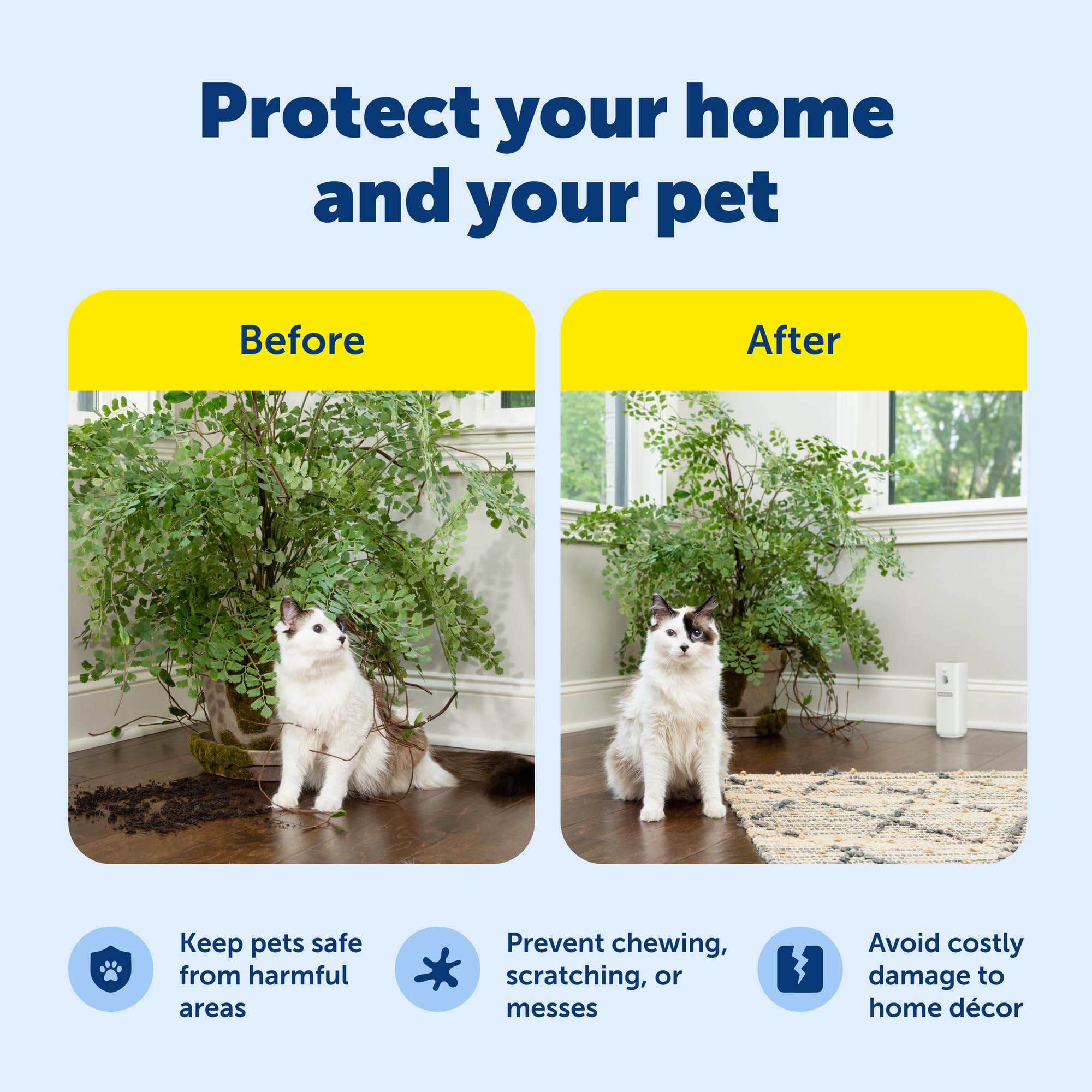 PetSafe SSSCAT refill can showing up to 120 sprays capacity