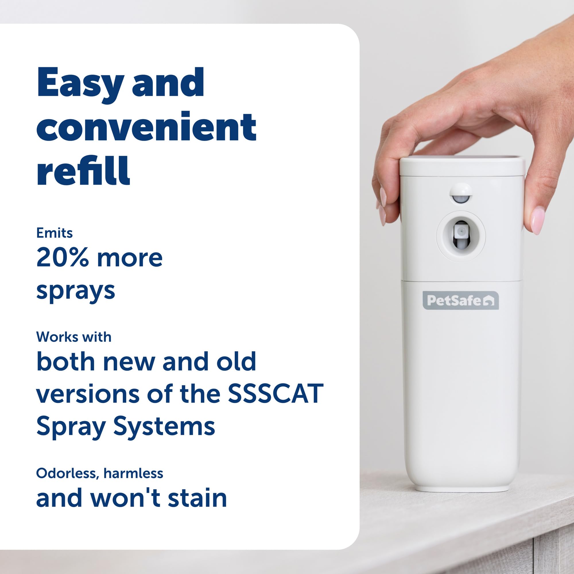 PetSafe SSSCAT safeguards furniture and high-traffic zones indoors.