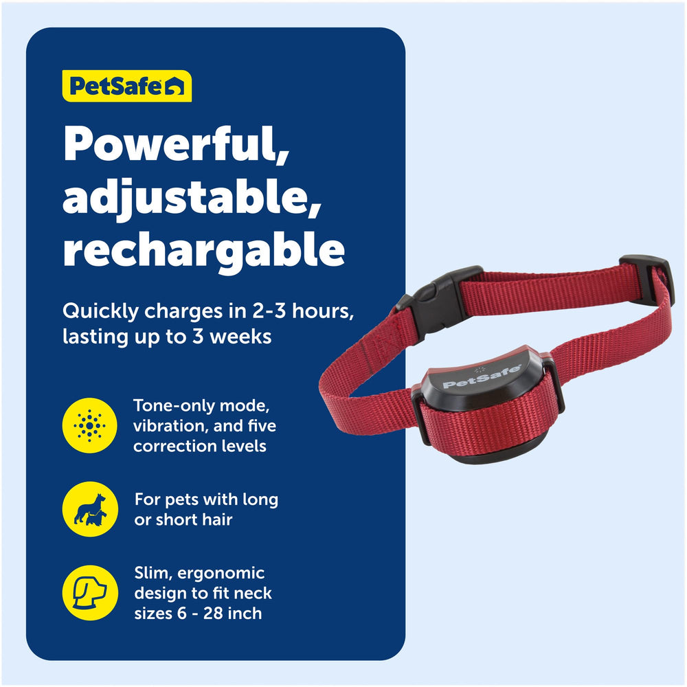 Tone mode feature on PetSafe Stay & Play for training cues
