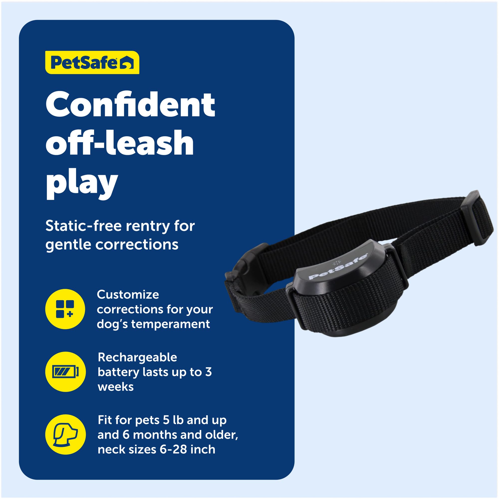 PetSafe Stay & Play tone-only mode for training without correction.