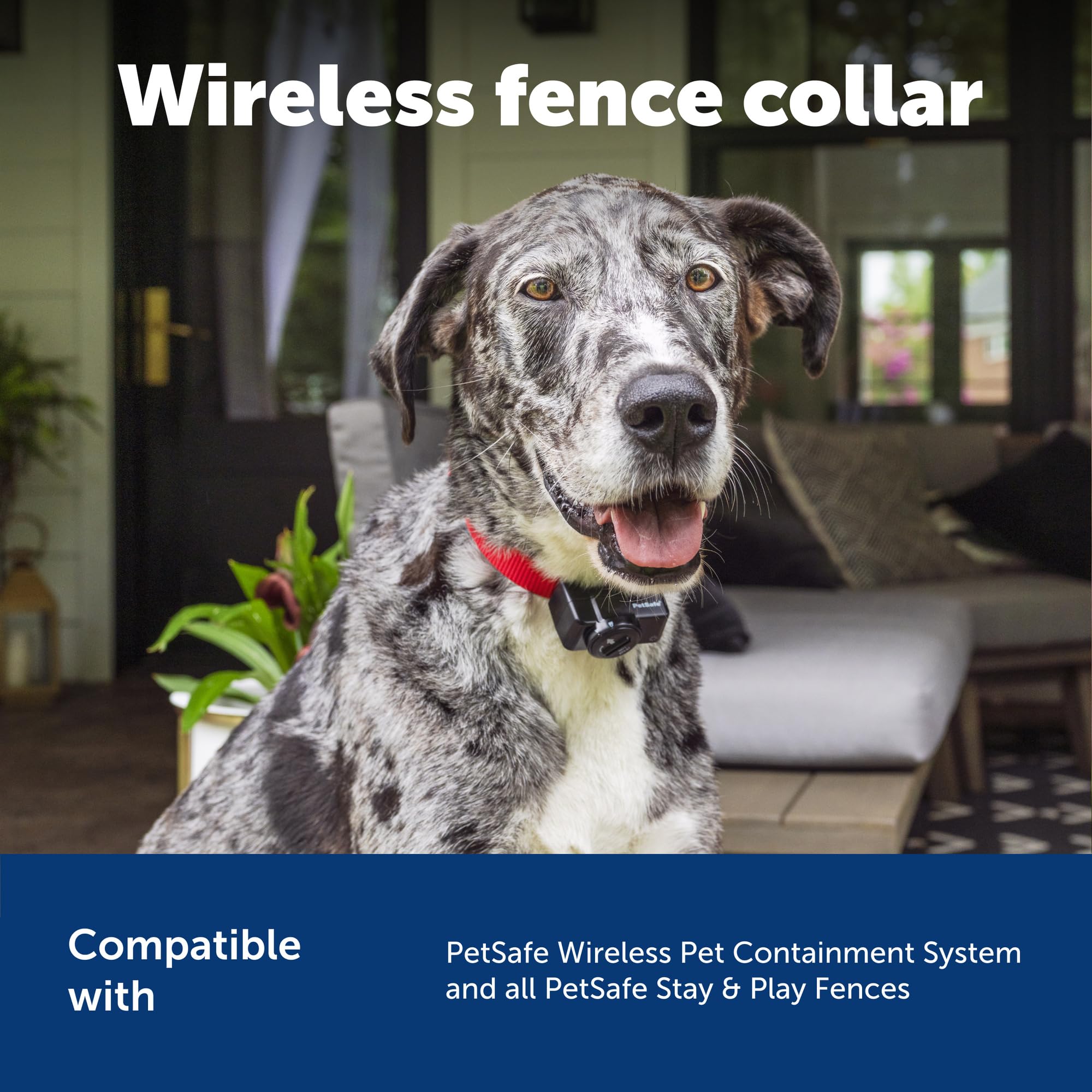 PetSafe system supports unlimited collars for multiple pets.
