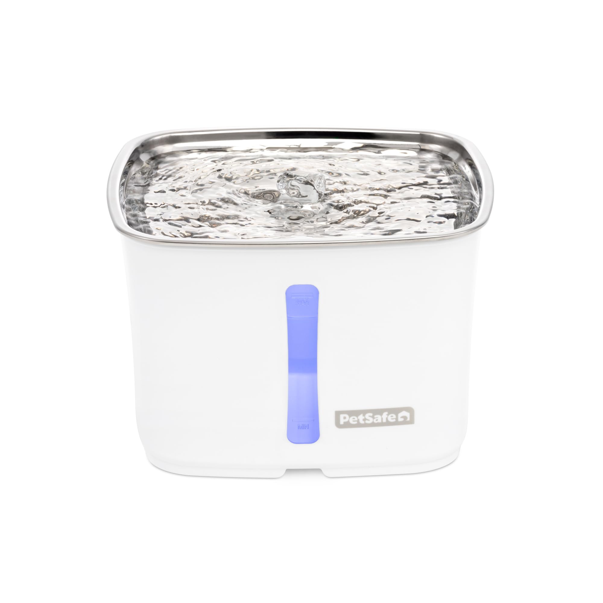 Petsafe Viva Cat Water Fountain in action with 64oz capacity promoting continuous hydration.