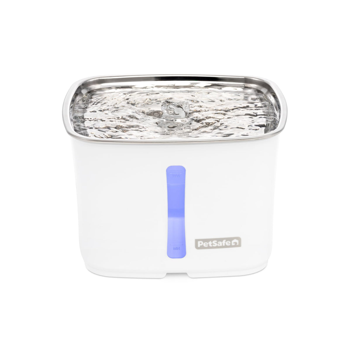 Petsafe Viva Cat Water Fountain in action with 64oz capacity promoting continuous hydration.