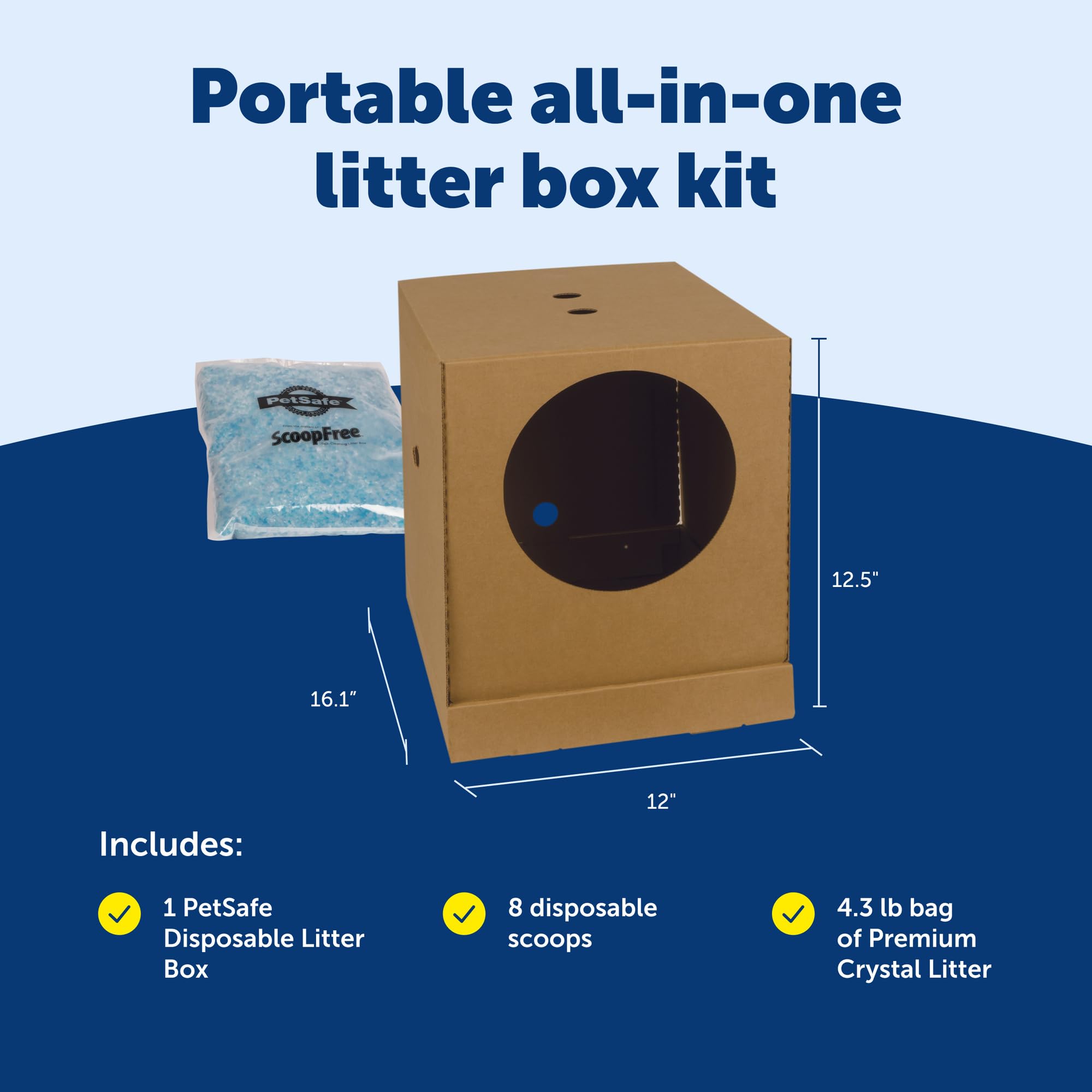 Wax-coated interior protects against leaks for cleaner trips.