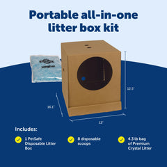 Wax-coated interior protects against leaks for cleaner trips.