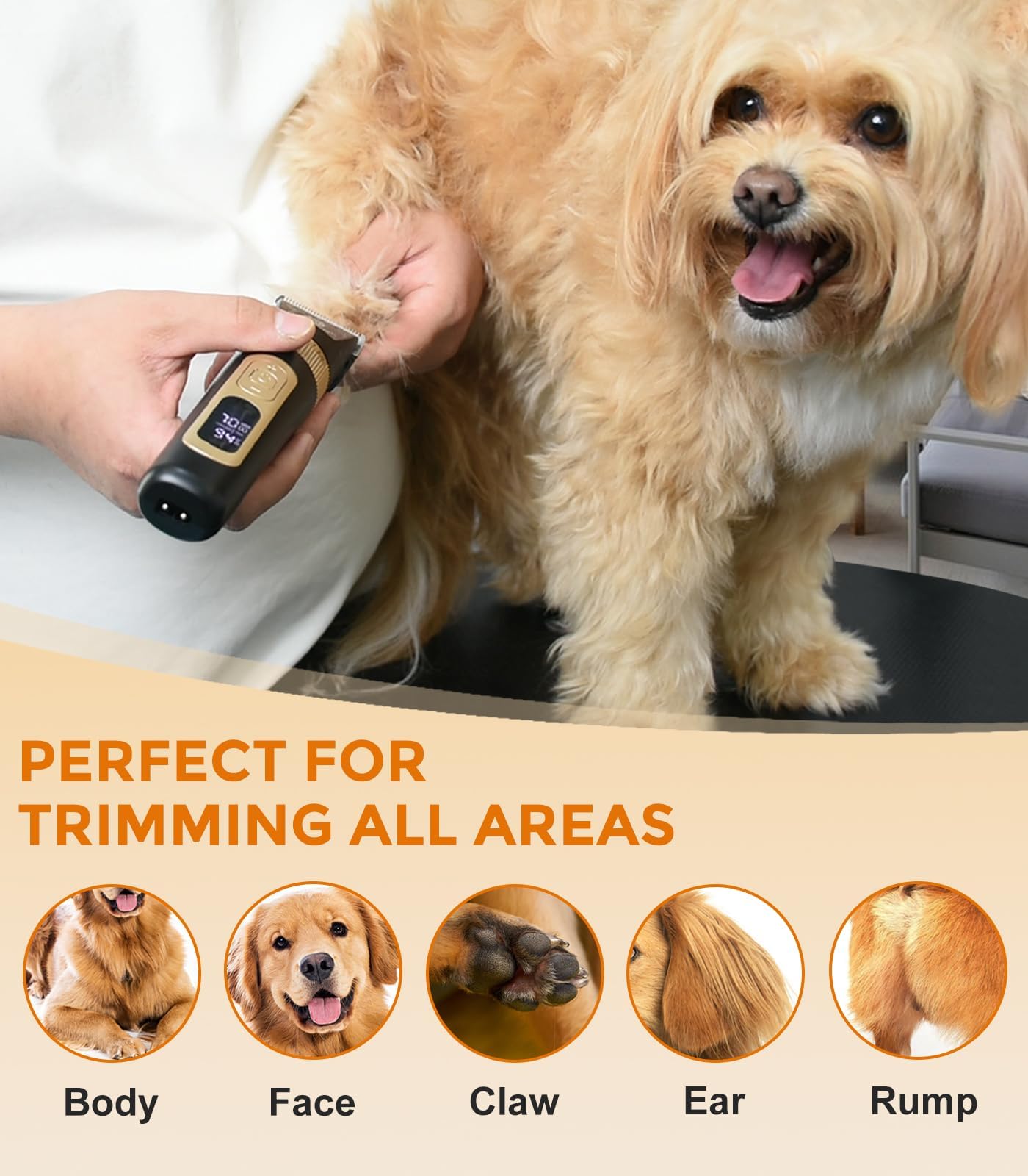 Petsaunter Type-C rechargeable design keeps grooming ready