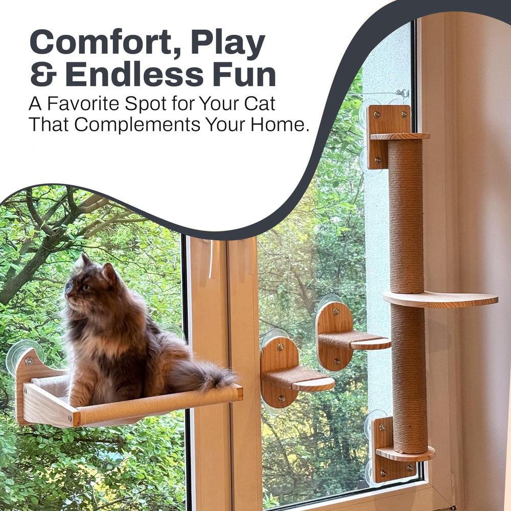 Wall mount option of Pet Savvy 4-in-1 demonstrates versatile installation