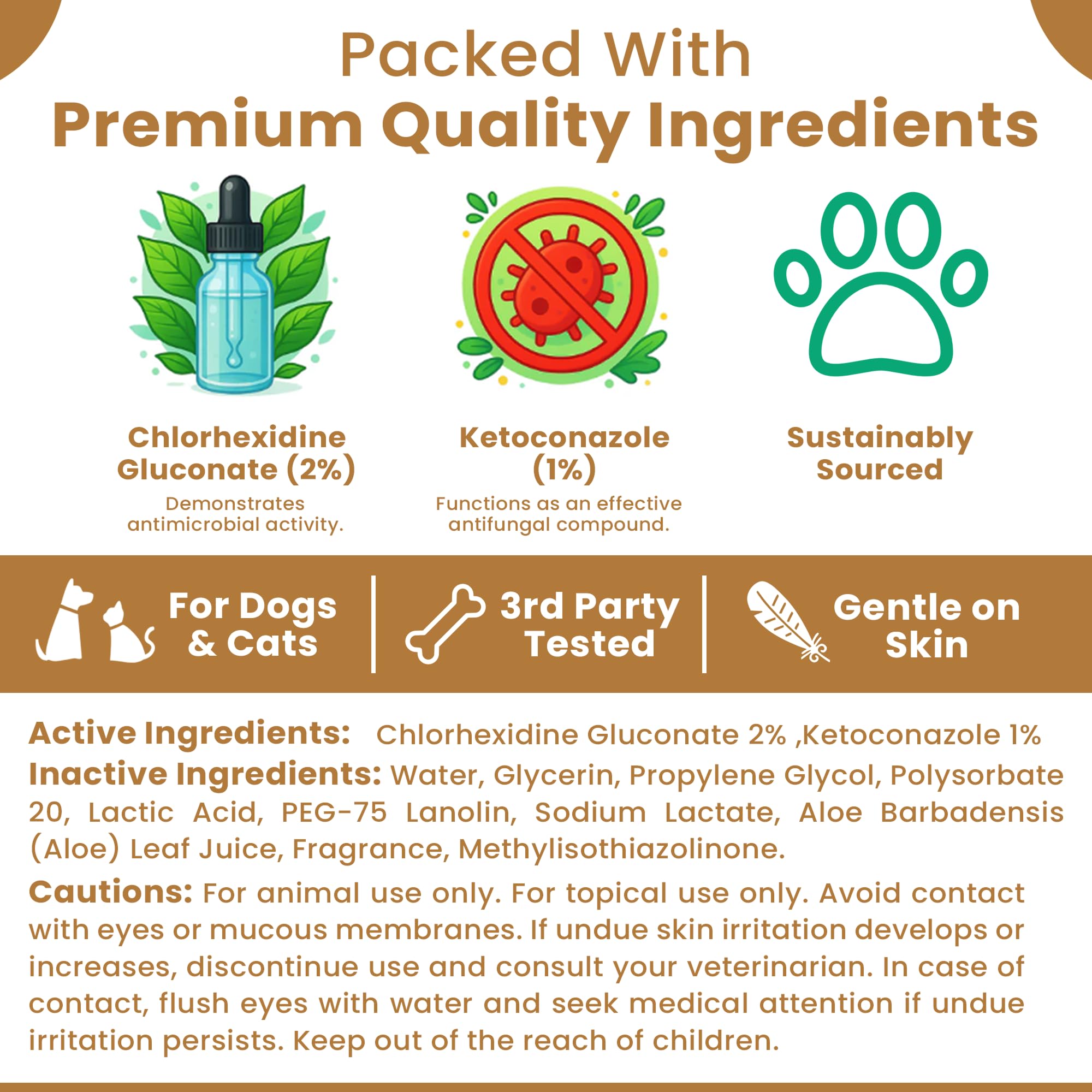 Petscy Keto Skin Relief Mousse on dry folds shows hydrate without greasy residue.