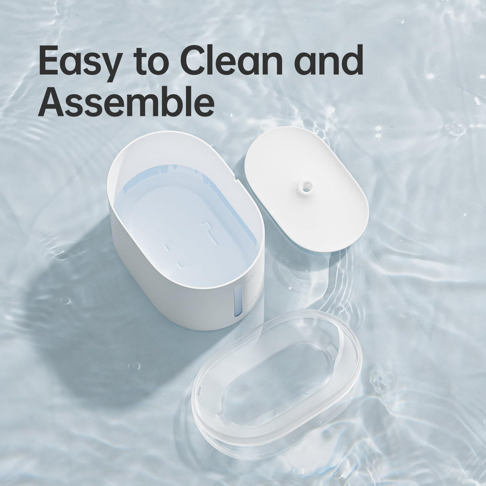PETSEE 2.5L capacity supports hydration for cats and small to medium dogs.