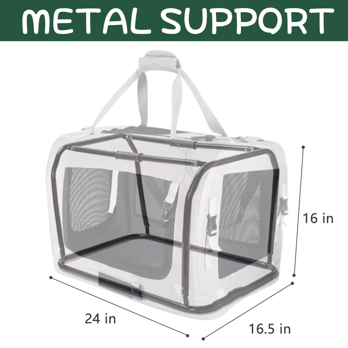 Petseek carrier side window with roll-up curtain for ventilation