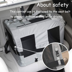 Petseek Extra Large Soft Sided Carrier, interior bed with fleece, cozy resting area.