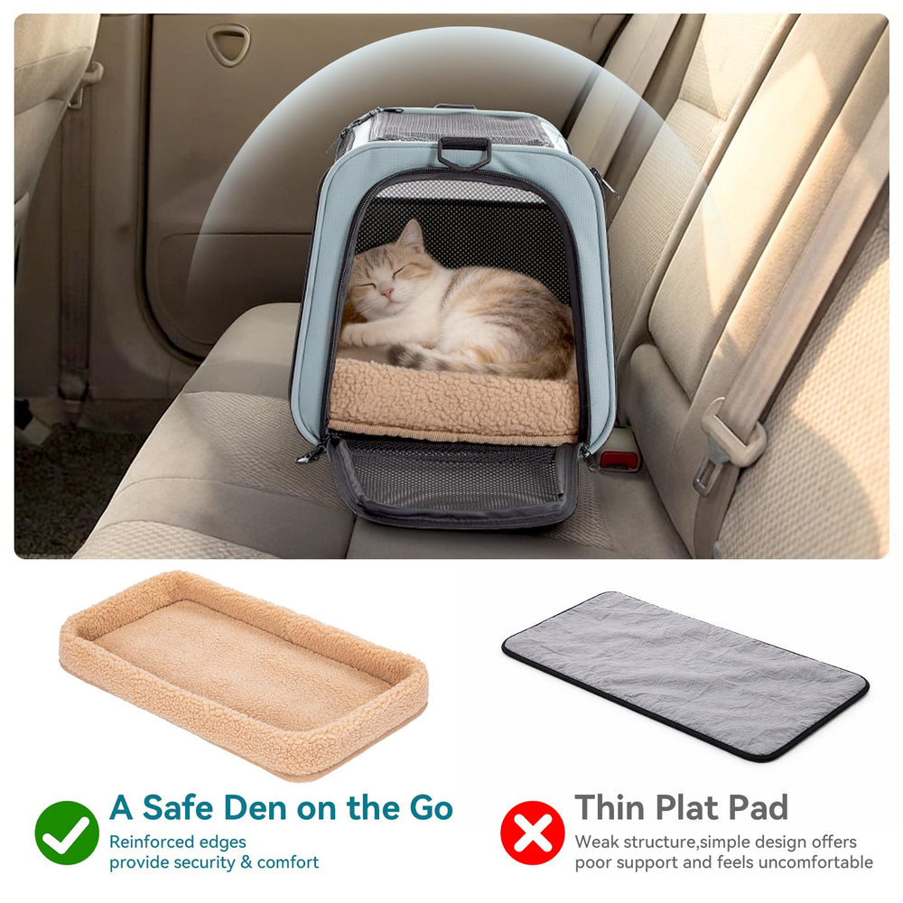 Petsfit four mesh ventilation panels provide airflow and visibility
