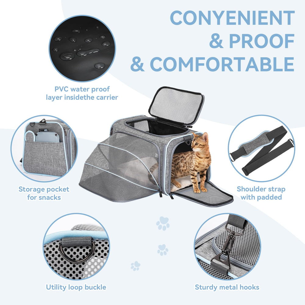 Petsfit airline-approved carrier suitable for S size travel.