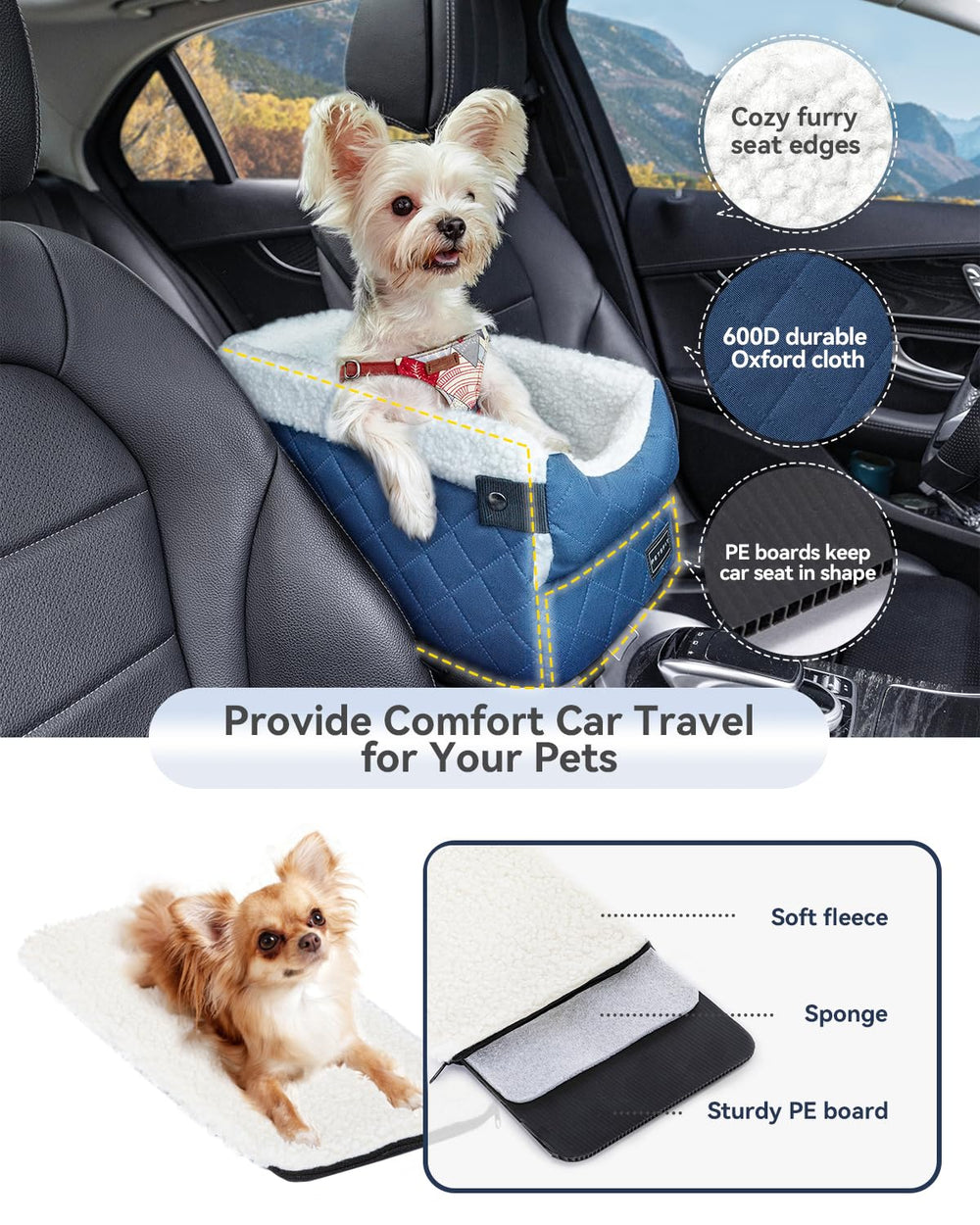 Petsfit washable double-sided cushion for year-round use