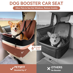 PETSFIT detachable cover and cushion for easy cleaning after adventures