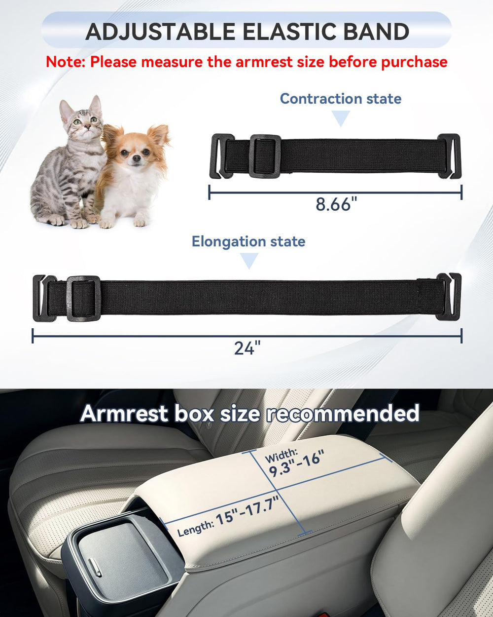 Petsfit dog car seat harness hook helps prevent jumping out