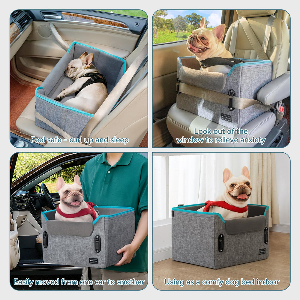 Petsfit dog car seat in-car installation for quick, secure setup
