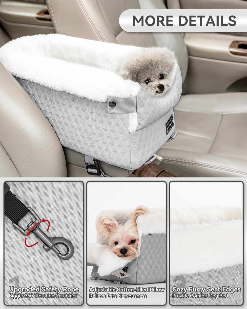 Petsfit window-view design gives nervous pups a calm, watching moment.
