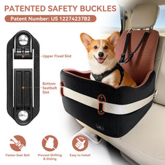 PETSFIT dual-sided cushion offering year-round comfort for dogs on the go