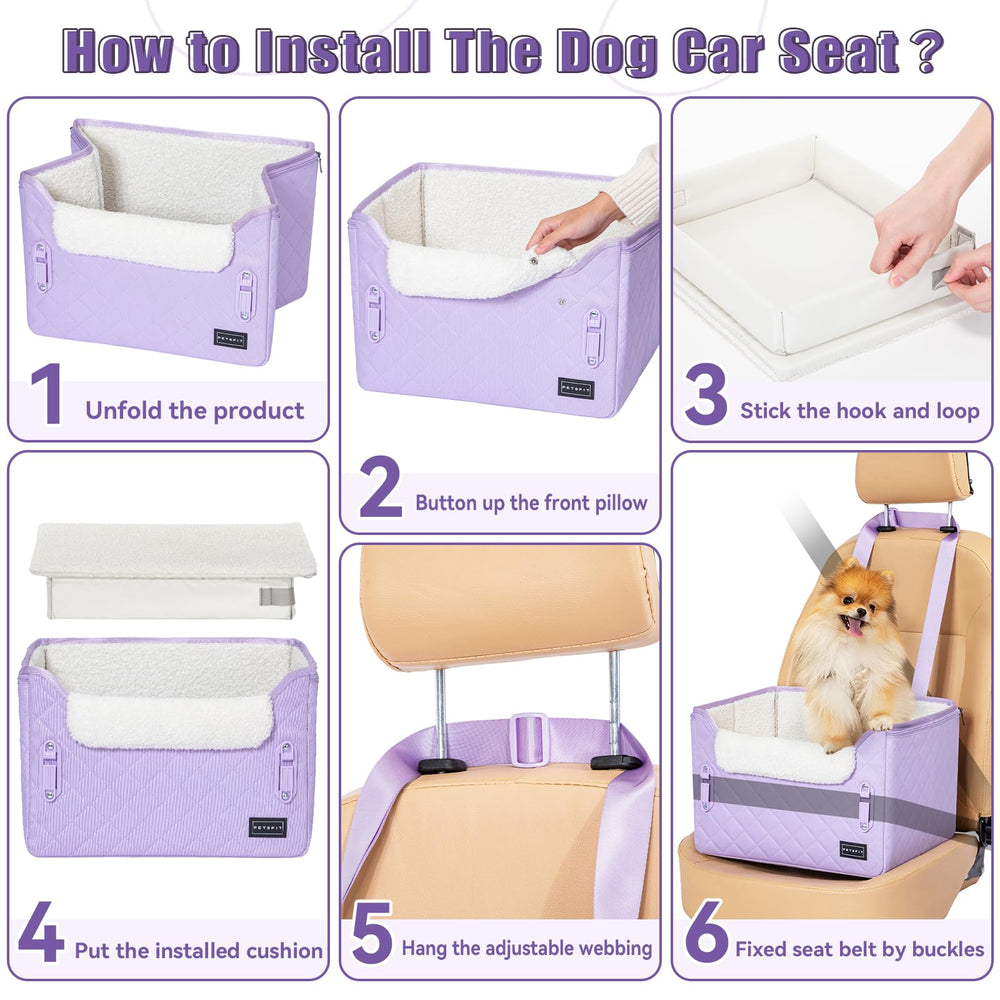 Petsfit easy-clean surface with soft plush for daily comfort.