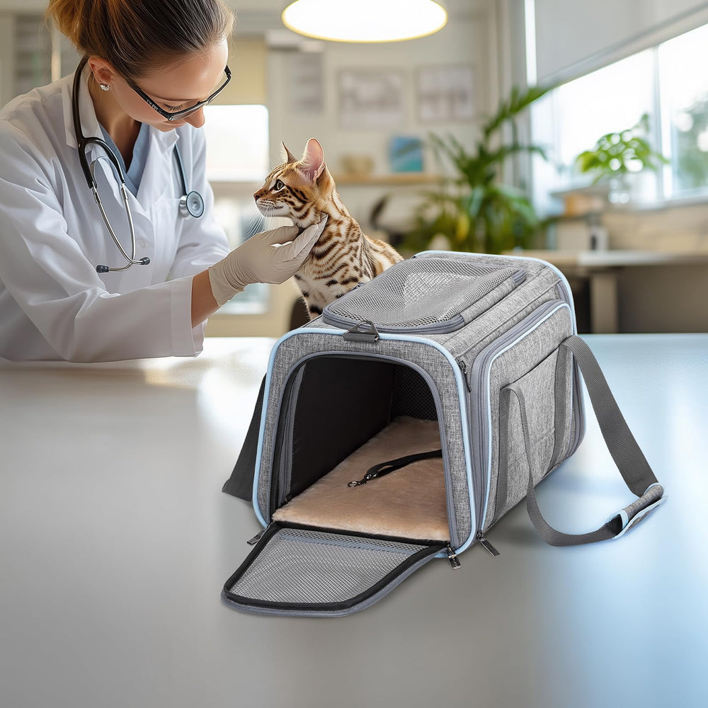 Petsfit small-pet carrier supports pets up to 9 lb.