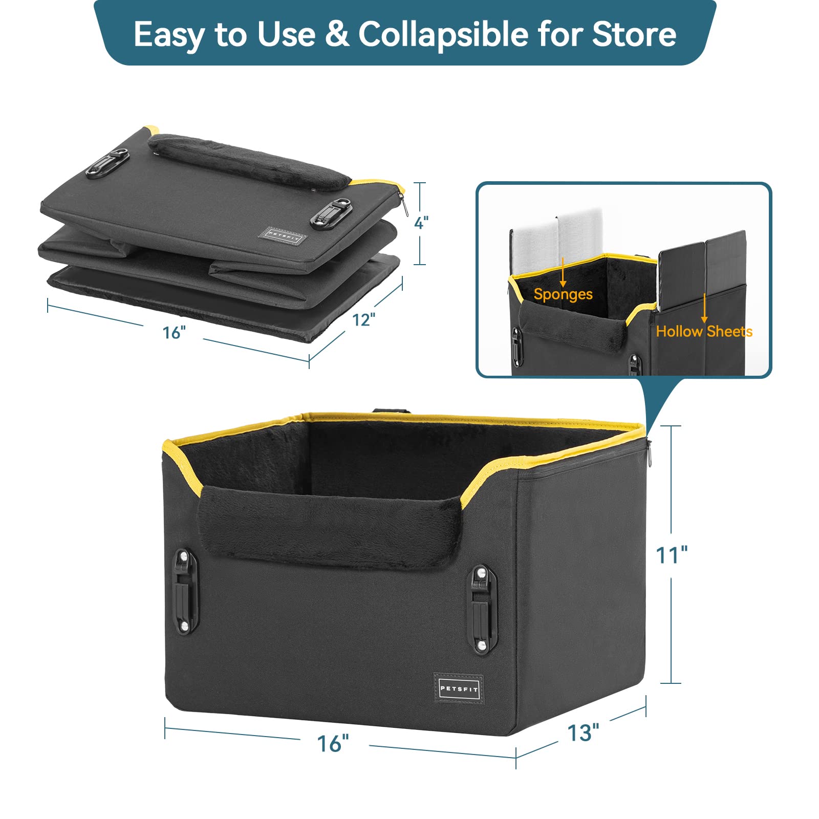 Petsfit back-seat compatibility supports flexible layouts