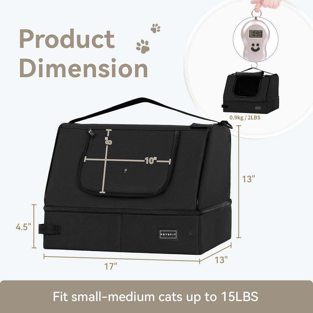 PETSFIT folded compact design for luggage or car storage