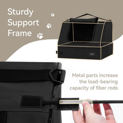 PETSFIT sturdy frame and durable fabric for on-the-go use