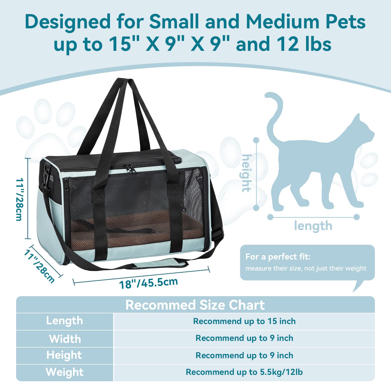 Petsfit under-seat airline compatibility for compact travel